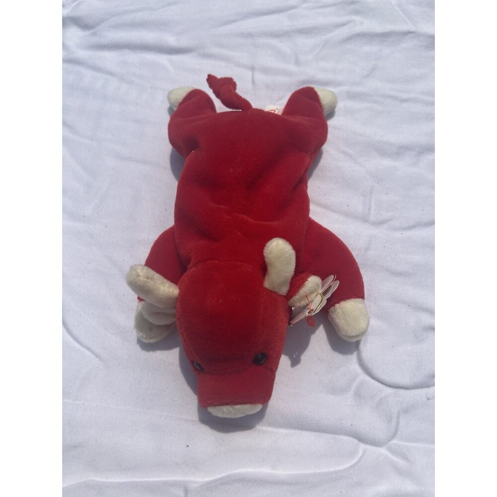 Ty Beanie Buddy Snort the Bull Plush Toy - 4002